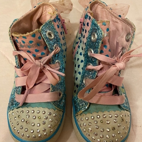 Skechers Twinkle Toe Sneakers size 8 (FL) - Picture 1 of 12